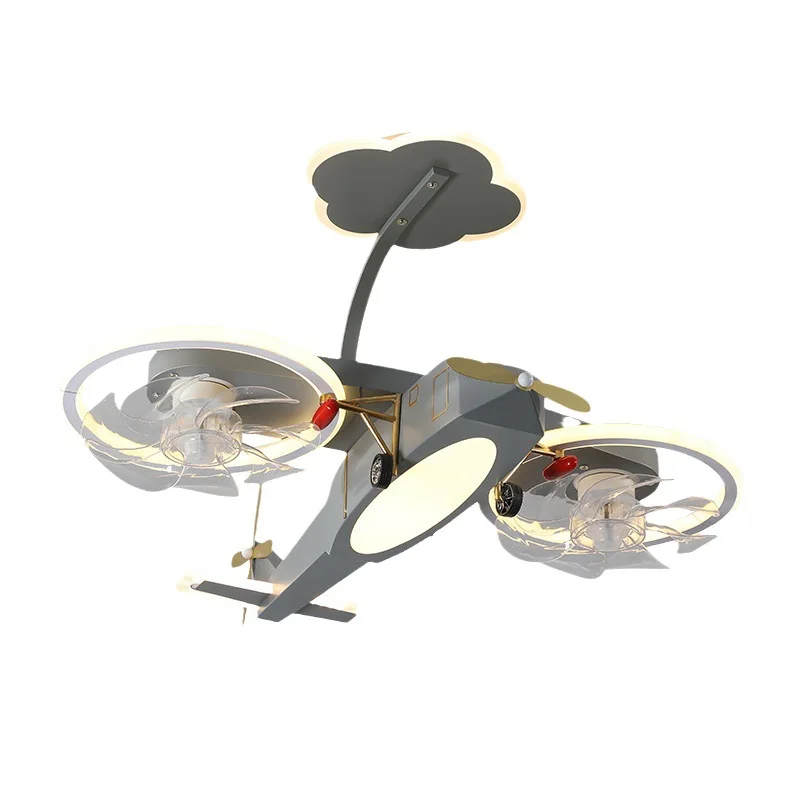 Lampa LED w kształcie samolotu, żyrandol dziecięcy, prosty, nowy, do pokoju chłopca, sypialni, gabinetu, lampka z motywem kreskówkowym, oświetlenie edukacyjne i rozrywkowe.