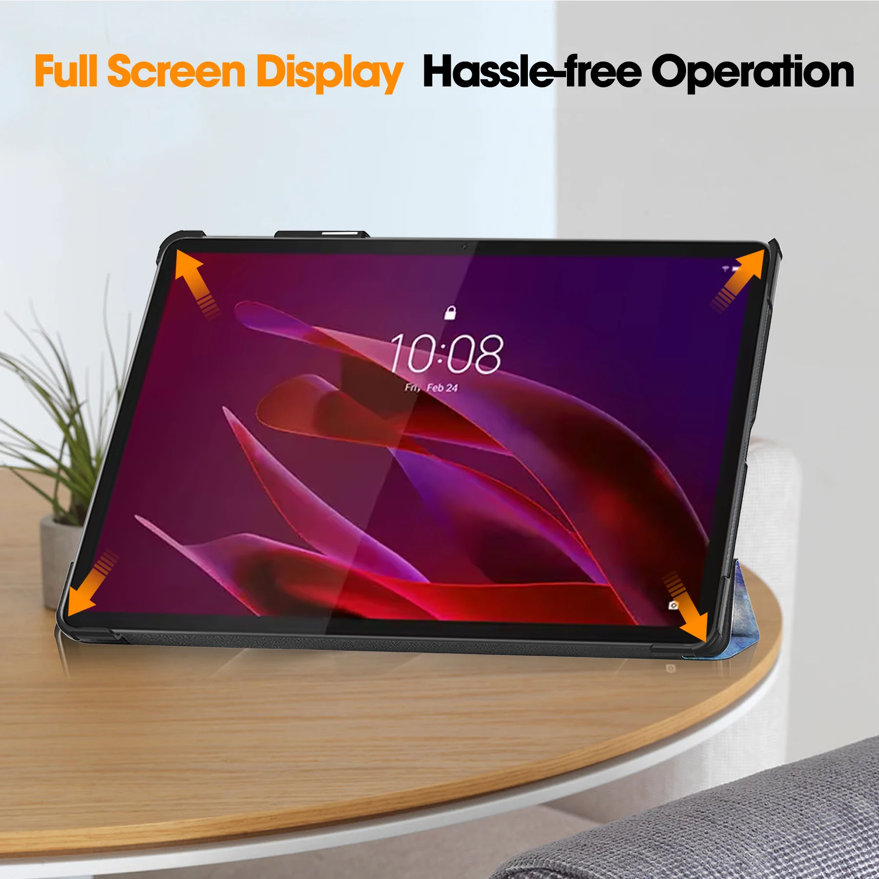 Smart Funda For Lenovo Xiaoxin Pad Pro GT Case 11.1 Inch 2025 Trifold PU Leather Stand Cover for Lenovo Yoga Tab 11.1 TB710FU #R