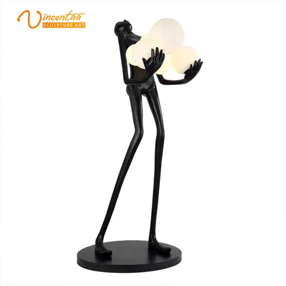 Vincentaa Pop Hotel Floor Lamp Decoration Art Sculpture For Sale Sculpture Floor Lamp