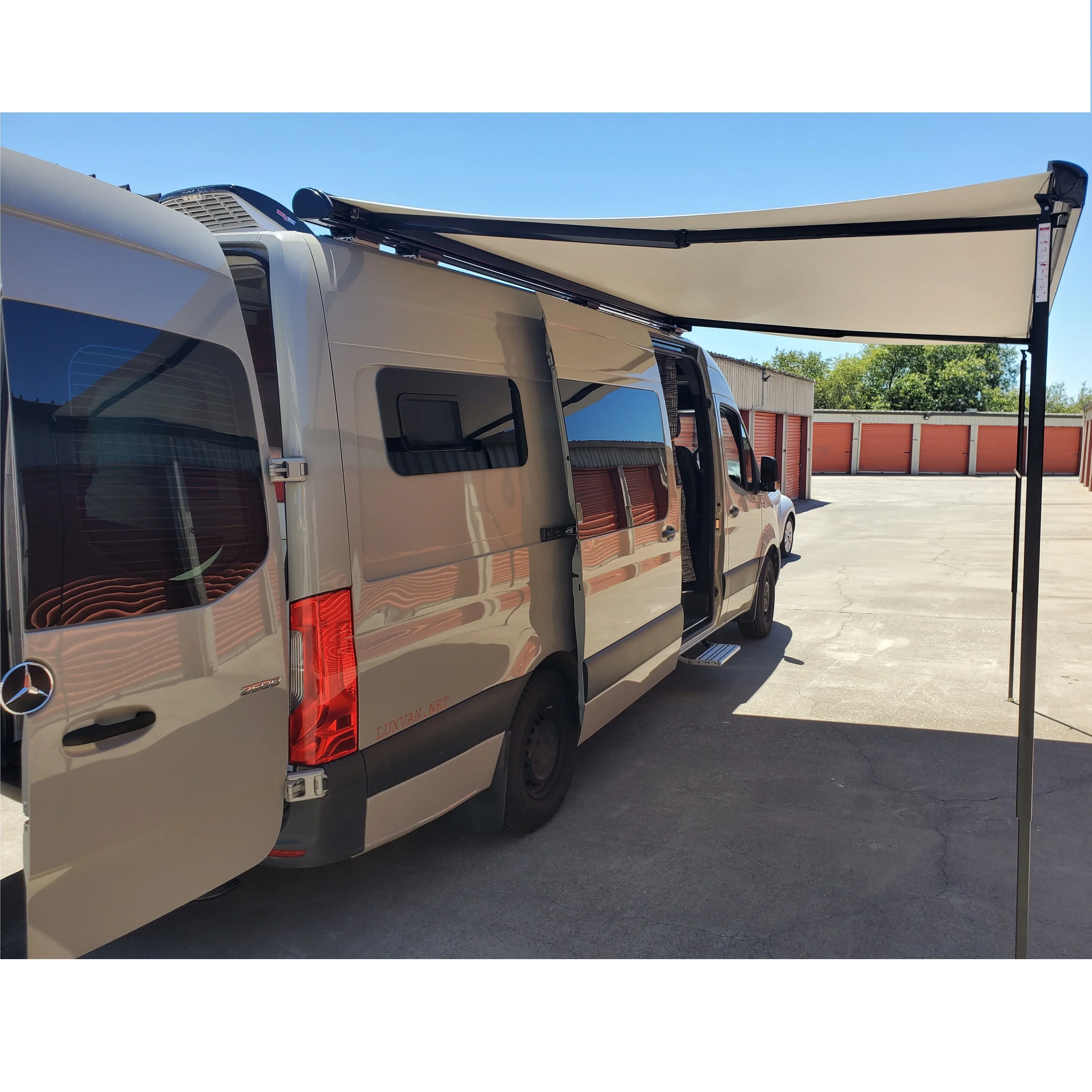 

Outdoor Camping Tents 5M Customized Retractable Motorized RV Caravan Awning for Camper Van