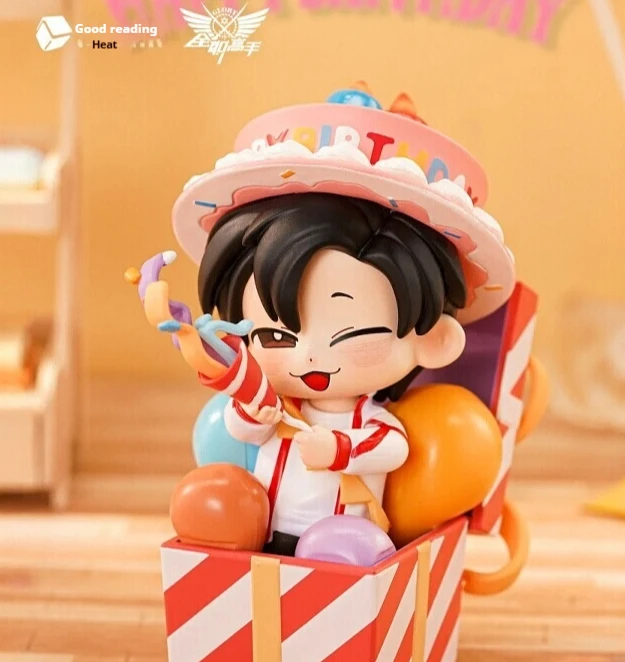 

KKV Официальная коллекционная фигурка Ye Xiu Blind Box — сцена повседневной жизни из короля Аватар, аниме, украшение стола, подарок для фанатов