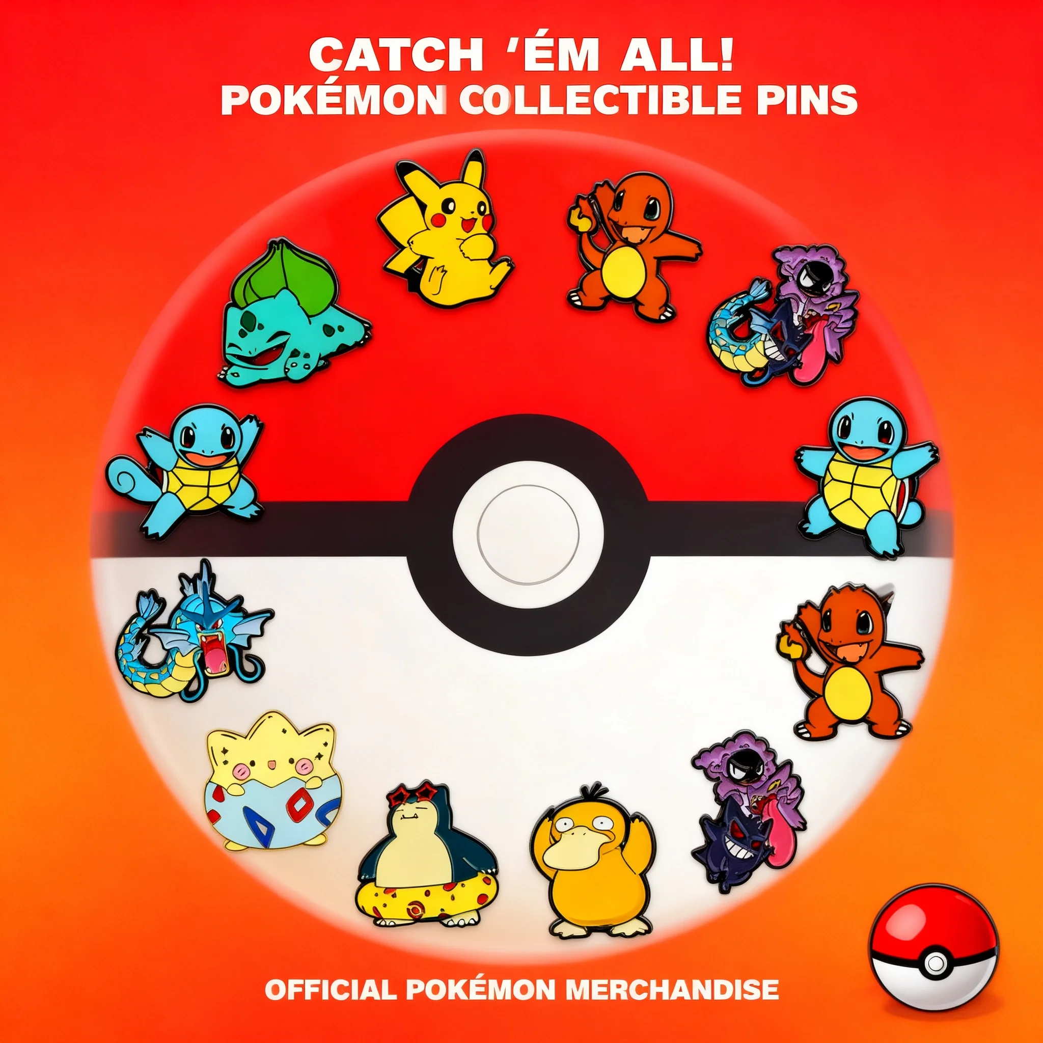 

Pokemon Brooch Pin Badge Alloy Enamel Pin Clothing Backpack Accessories Hot Selling Cross Border Trade Emblem