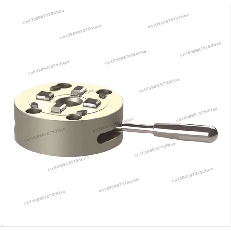 For Supply Precision Positioning Fixture D100 Single Head Manual Chuck CNC Positioning Fixture