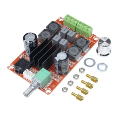 diymore TPA3116D2 Dual Channel 2*50W Stereo Power Amplifier Board TPA3116 Adjustable Digital Amplifier Module XH-M189 DC 24V