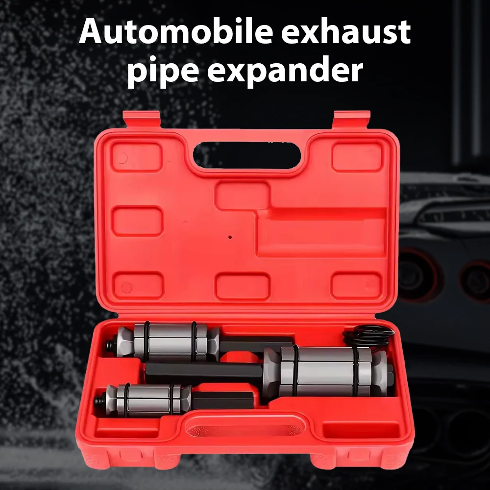 3 قطعة أنابيب طرفية المتوسع مجموعة 1/18 "إلى 3-1/2" أنبوب عادم ماسورة العادم المتوسع أداة إصلاح السيارات مجموعة العادم الخمار المتوسع أداة #1