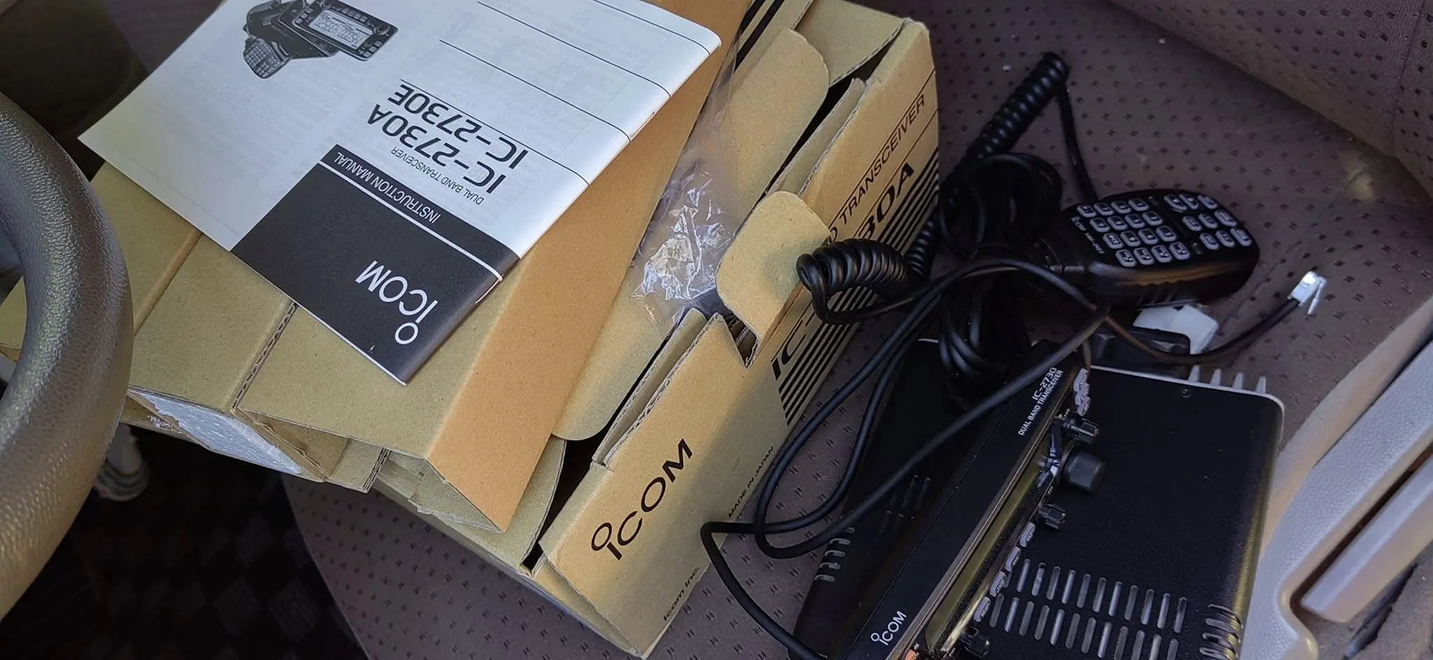 IC-2730A IC-2730E جهاز اتصال لاسلكي صغير للأذن هام راديو طويل المدى Cb Uhf 5000 كجم مسافة قوانغتشو 100 كجم هاتف داخلي 27 ميجا هرتز Ssb