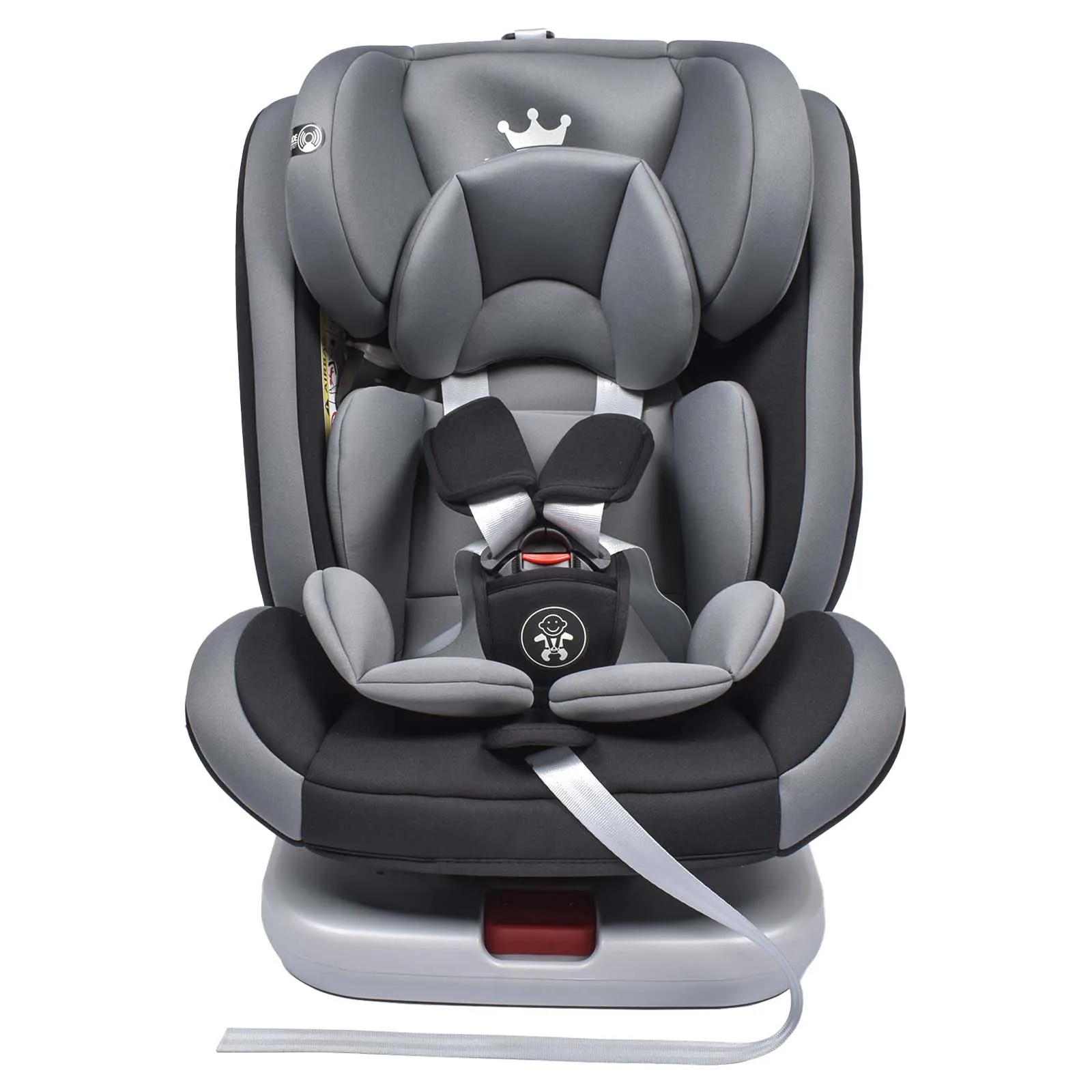 Ap01 kl005 Kindersitz 360 ° drehbarer 5-Punkt-Gurt 9-36kg 0-12 Jahre ece isofix Kindersitz