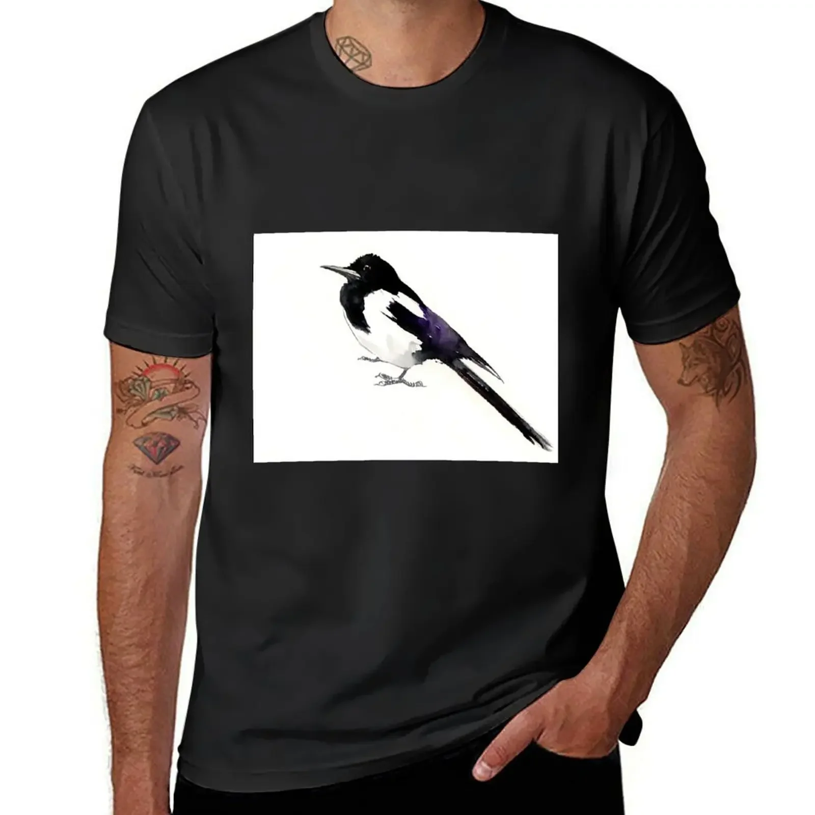 Magpie T-Shirt anime clothes basketball graphic tees men t shirt