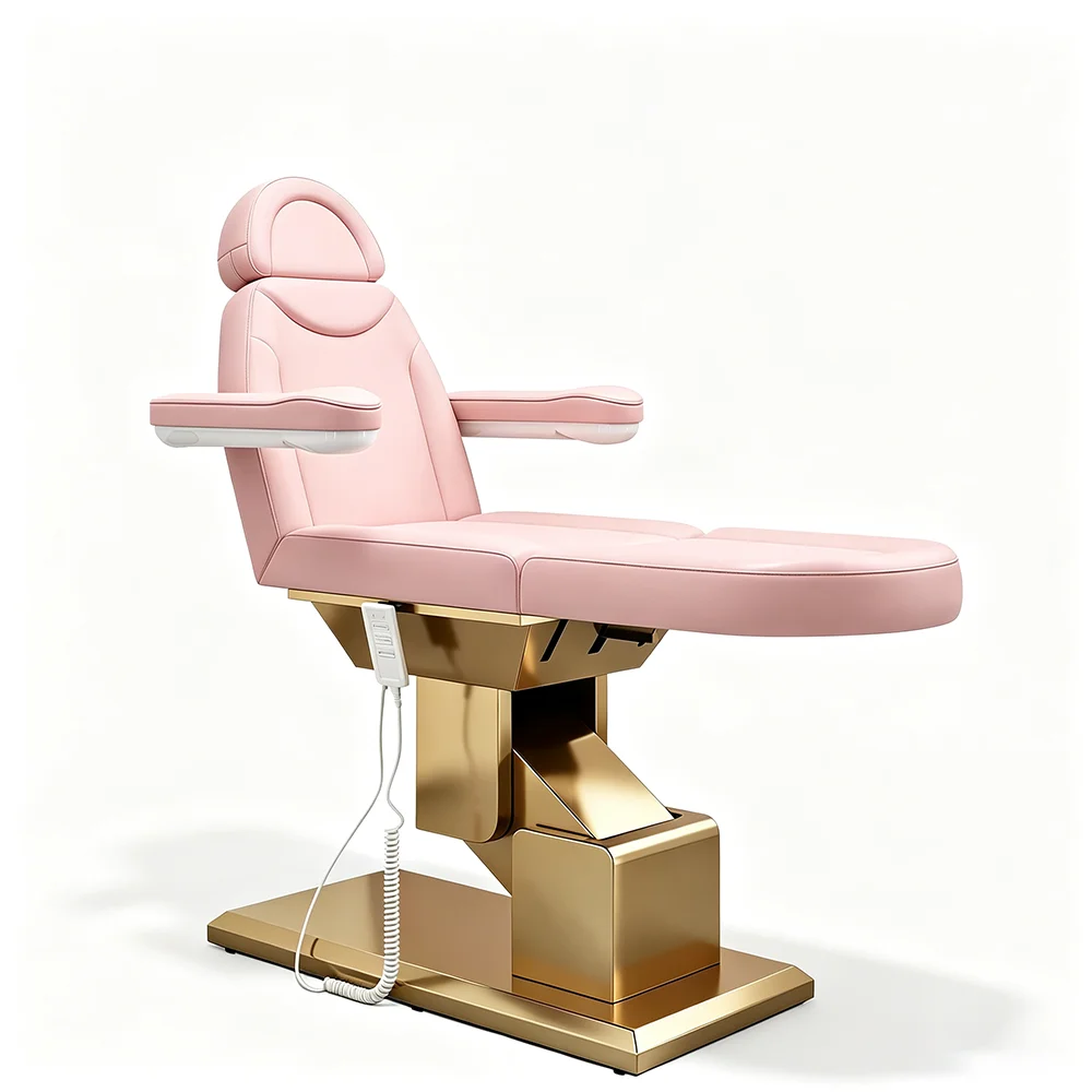 XinSheng Elektrisches Hebe-Schönheitspflegebett Verstellbarer Diagnosestuhl für Krankenhaus Klinik Gesundheits-SPA-Shop Sofa Leder-Möbel – Detail 13