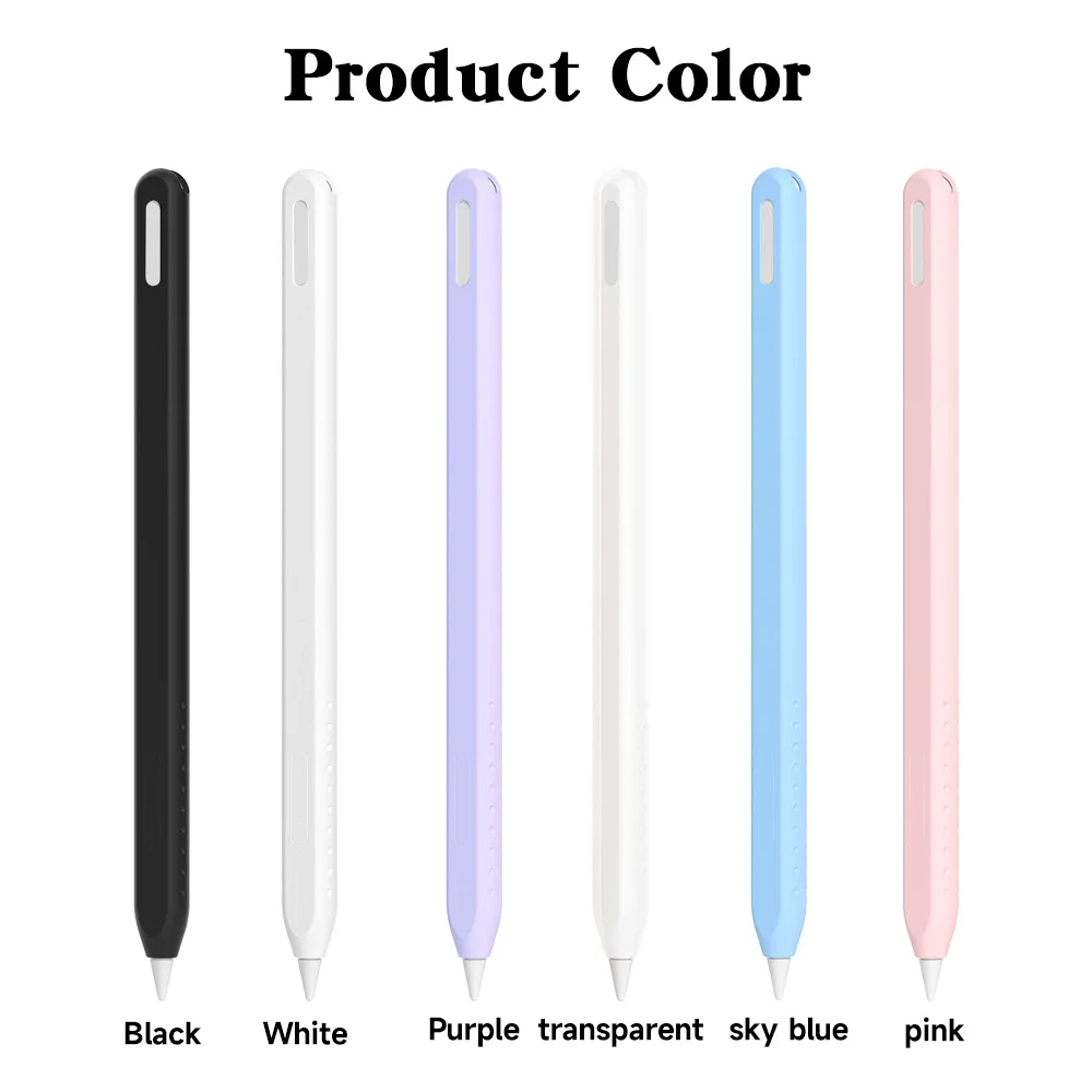 Silicone Protective Case For Apple Pencil Pro And Apple Pencil (2nd Generation) USB-C Stylus