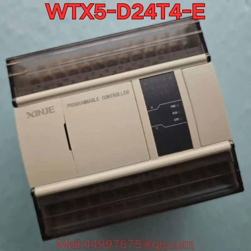Second-hand WTX5-D24T4-E PLC controller functional test is normal Latest prices for August 2026