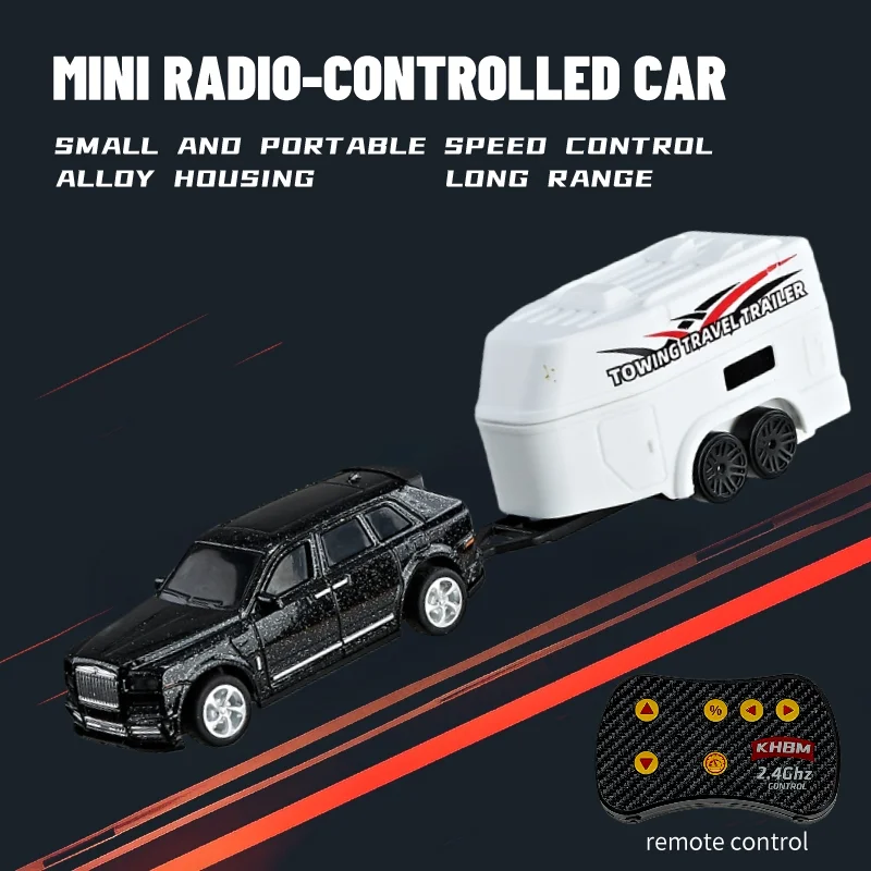 Neues RC-Auto, MINI-Legierung, 1/64 ferngesteuertes Auto, bequem zu tragen, 60 Minuten Arbeitszeit, Kindergeschenke, elektronisches Spielzeug