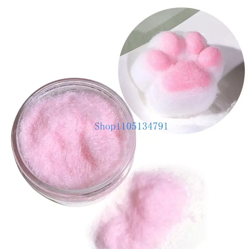 98km Adhesive Flocking Powder Jewelry Making Accessories for Handmade Craft