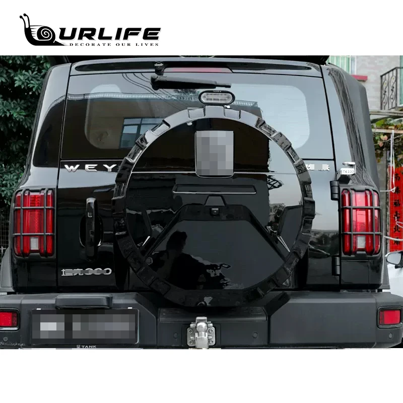 Modification Tailgate Tire Cover Decoration Accessories Spare Tire Cover For Great Wall Tank 300 2022 2023 2024