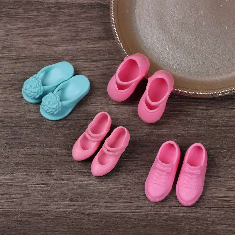Plastic Foot Length 2.2cm Fashion High Heels Shoes Accessories 1/6 Dolls Boot  Shoes