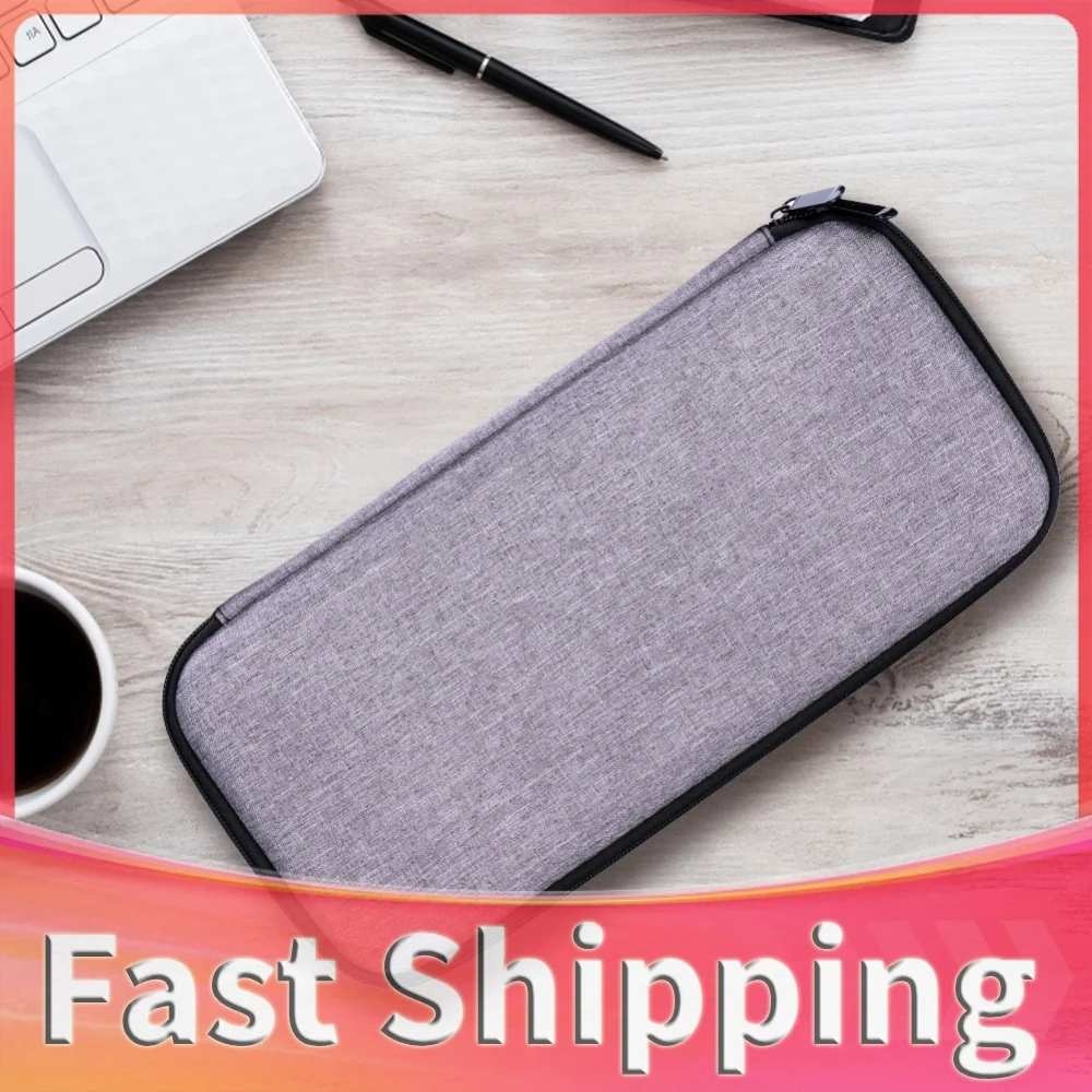 Hard Shell Carrying Storage Bag Double Zipper Waterproof Organizer Bags Shockproof Portable for Logitech MX Mechanical