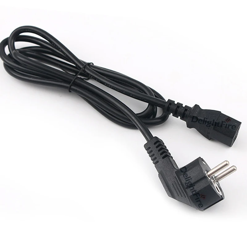 AC EU Power Cable Cord EU PC Cable 1.2m/1.5m/1.8m Laptop Power Cable For Samsung LG Sony TV Samsung Monitor Power Supply PS2 3
