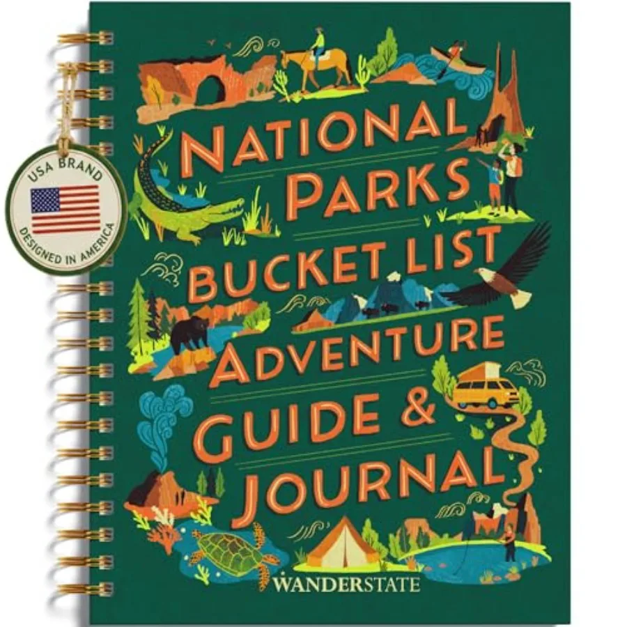 

National Parks Bucket List Adventure Guide and Journal: Your Way to Explore America's National Parks and Document Your Adventur