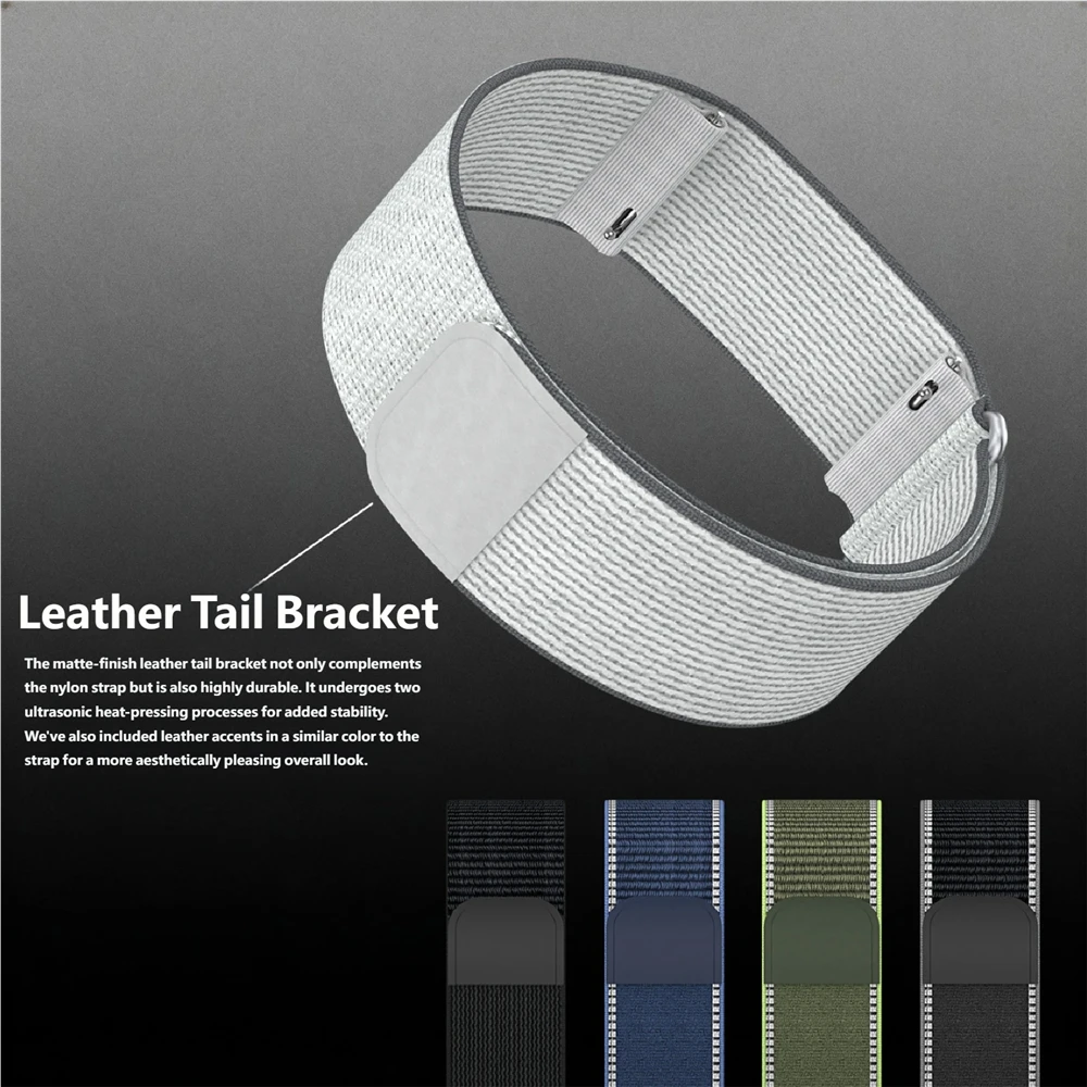 

Woven Nylon Strap for Amazfit Helio Tracker Arm/Wrist Band Adjustable Breathable Arm/Wristband for Amazfit Helio Accessories