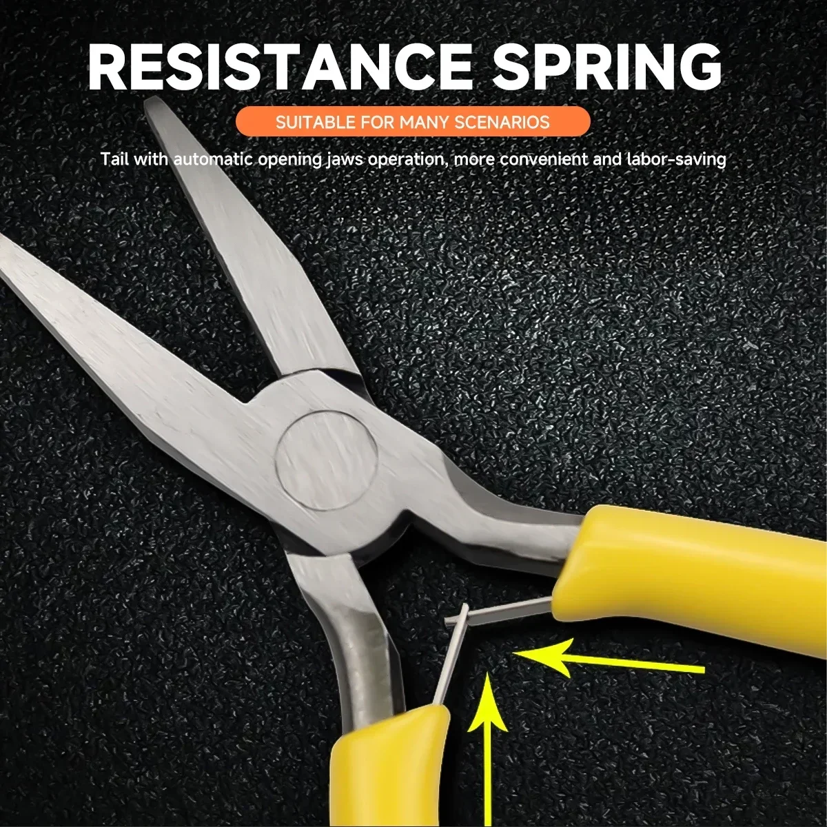 جديد لتاج الساعاتي إصلاح ساعة لف الجذعية القاطع كماشة تقصير الجذعية الأجهزة صنع أدوات كماشة القطع العلوي 4.5 بوصة #4