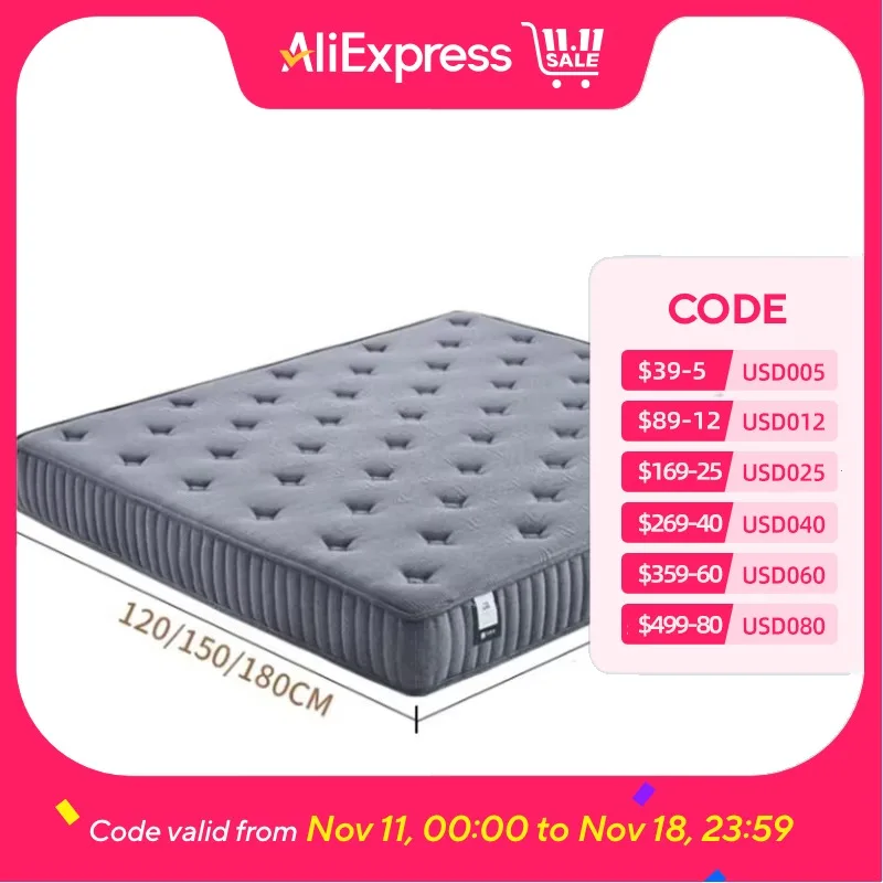 

Luxury Comfortable Mattresses High Quality Firm Queen Floor Mattresses Spring Twin Colchones Matrimoniales Furniture For Bedroom