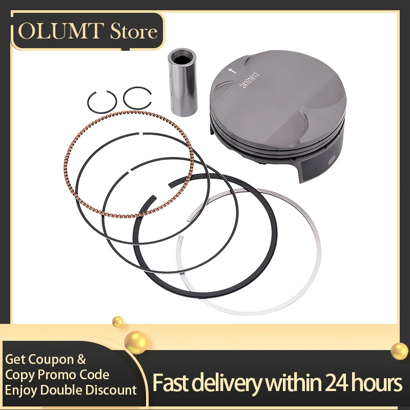 Road Passion Motorcycle STD 89mm Piston Rings Kit For RC390 RC 390 Adventure 90230038000