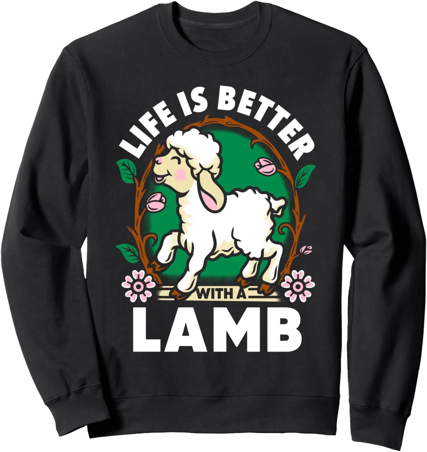 

Толстовка Life Is Better Lamb Lover Farm Farmer Life Sheep