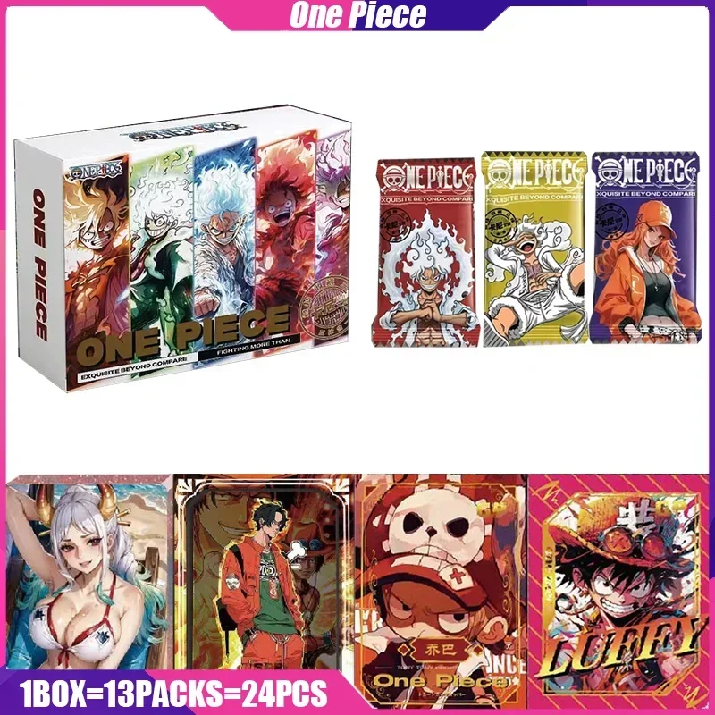 

One Piece Cards KANI 1ST Anime Figure Competitive Collection Card Board Games Toys Mistery Box Birthday Gifts for Boys and Girls