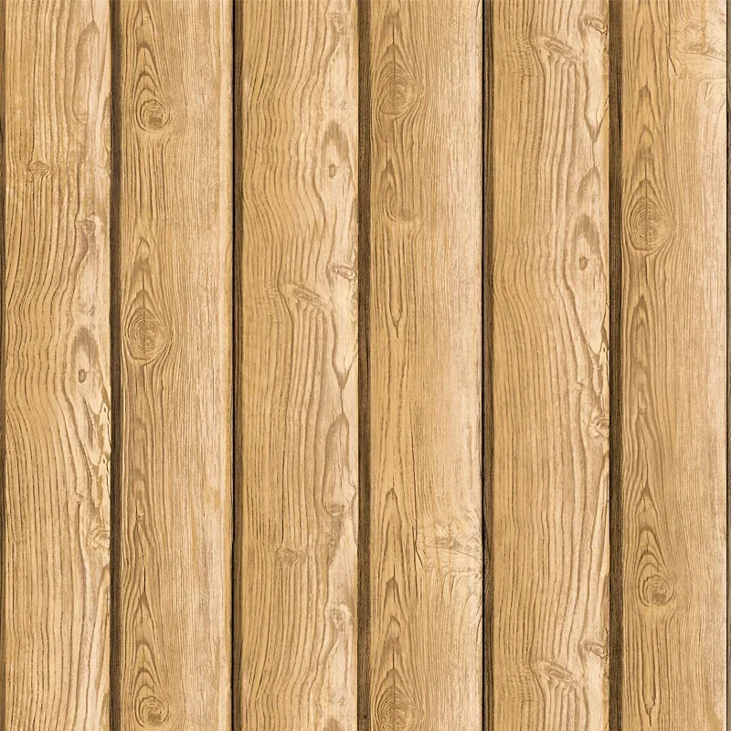 3D wood texture Chinese imitation wood grain wallpaper log color antique wood ceiling ceiling wallpaper