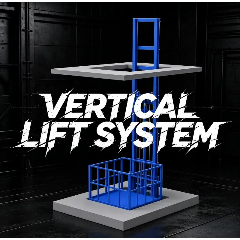 Small Goods Lift New Steel Warehouse Electric Wire Rope Hoist for Home Use Factory Hydraulic Cargo Elevator