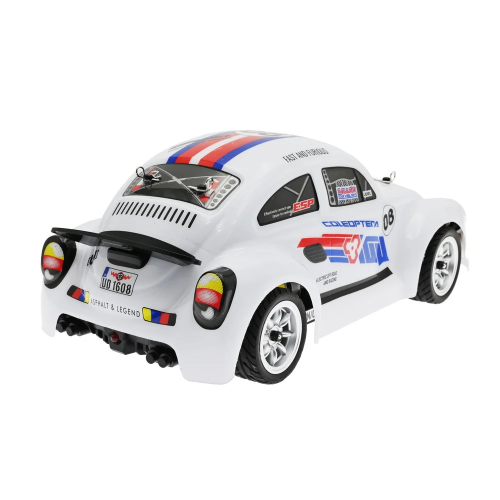 UDIRC 1608 Pro 1/16 2.4G 4WD RTR  RC Car 50km/h High Speed Drift Brushless with LED Light Toys for Children