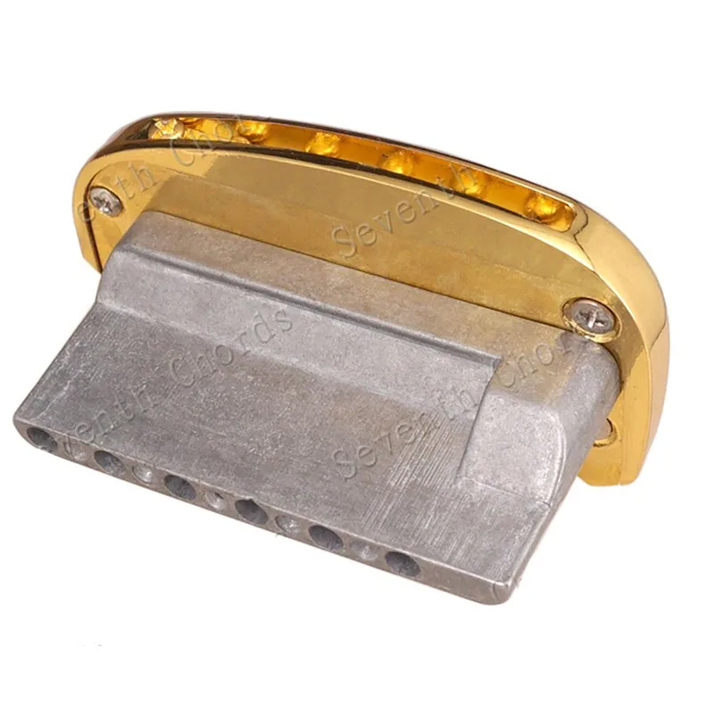 Für E-Gitarren-Zubehörteile Chorme Black Gold Wählen Sie ein Set 6-saitiges Tremolo-Brückensystem – Detail 8