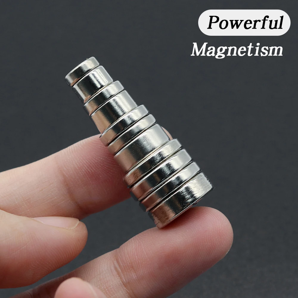 N35 Super Strong Magnet 8/10/12/15mm X 3/4/5mm Hole3/4/5mm Round Magnetic NdFeB Neodymium magnet Powerful Disc imanes with hole