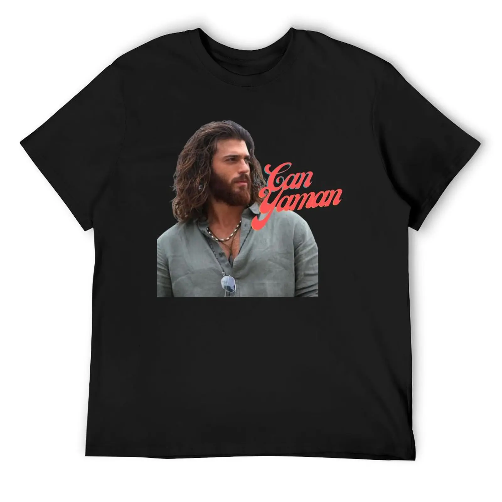 Can Yaman T-Shirt Aesthetic clothing cheap stuff t shirt men 100℅ cotton