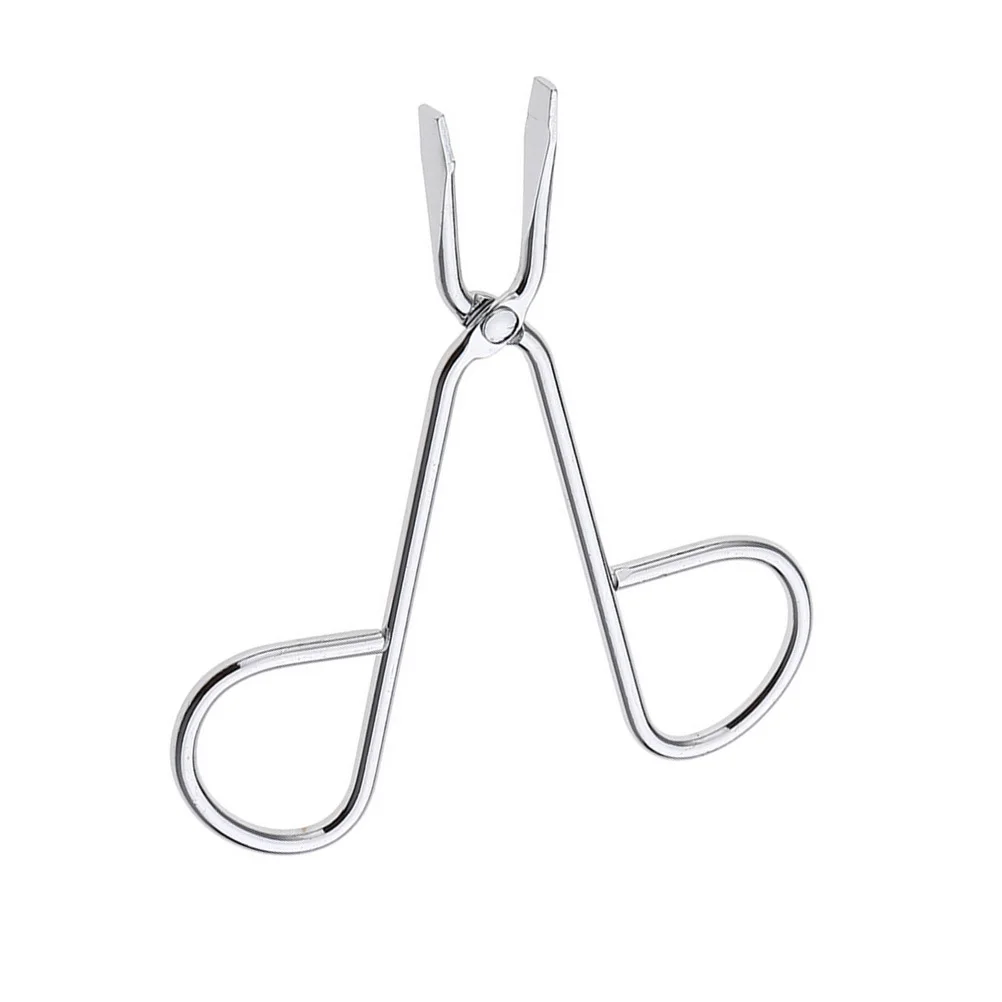 Zestaw ze stali nierdzewnej: pęsety do brwi, odporne na odkształcenia, trwałe, z idealnie zarównowanymi końcówkami do przedłużania rzęs i makijażu, srebrne.