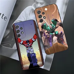 Transformers Phone Case for Samsung Galaxy S23 Ultra S24 S22 S20 Fe S21 Plus A54 A34 A24 A53 M54 Note 20 Back Cover