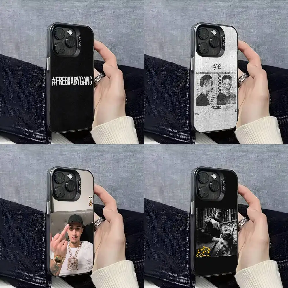 

B-Baby Gang EP2 EP1 Phone Case For iPhone 17,16,15,14,13,12,11,Pro,Max,Plus,E,Air,Mini Black IMD Cover