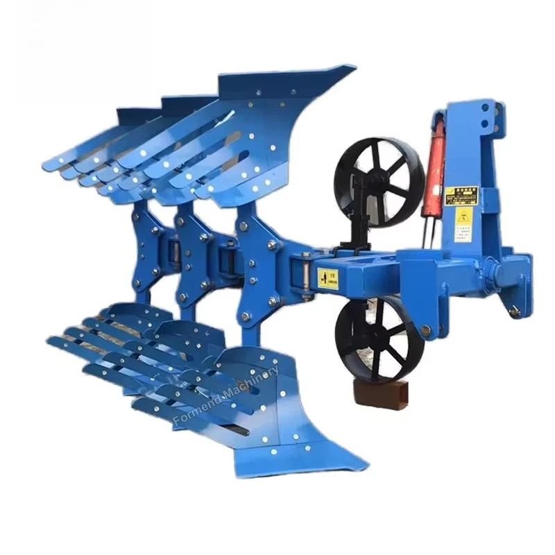 Ridging Three Point Suspension Traction Reversible Flipping Plow Deep Turning Hydraulic Disc Plough For Sale