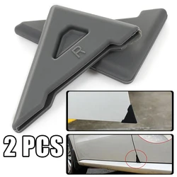 2Pcs Silicone Car Door Corner Covers Anti Collision Protectors Door Bumper Anti Scratch Sticker Auto Exterior Accessories Parts