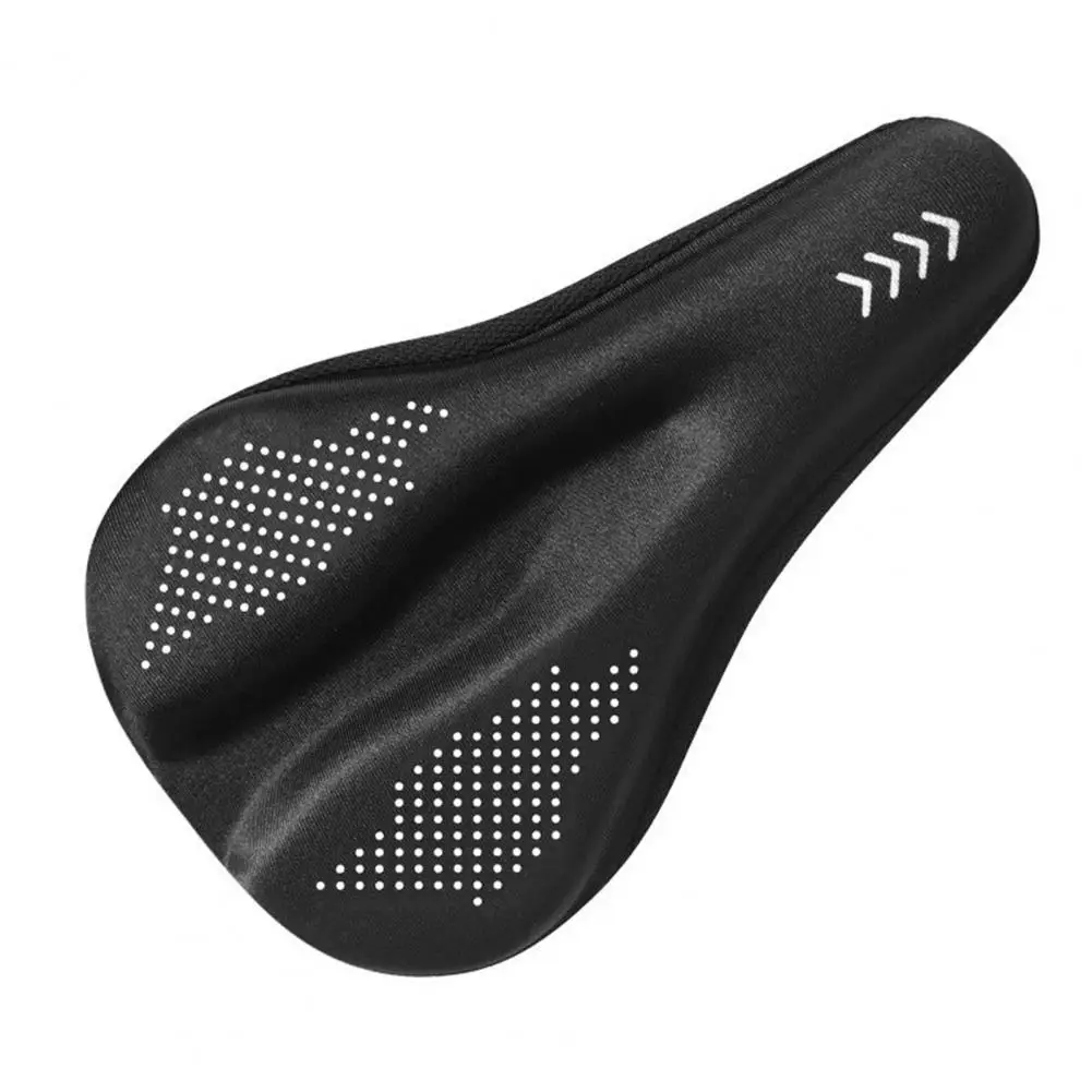 Anti-slip Bicycle Seat Cover Waterproof Full-wrap Bike Seat Cover with High Elasticity Super Soft Cushion for Universal Fit