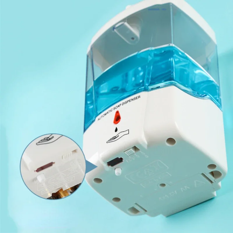 التلقائي التعريفي موزع الصابون 700 مللي اليد المطهر آلة الحائط اللمس خالية صندوق مستشفى اليد غسالة للمطبخ