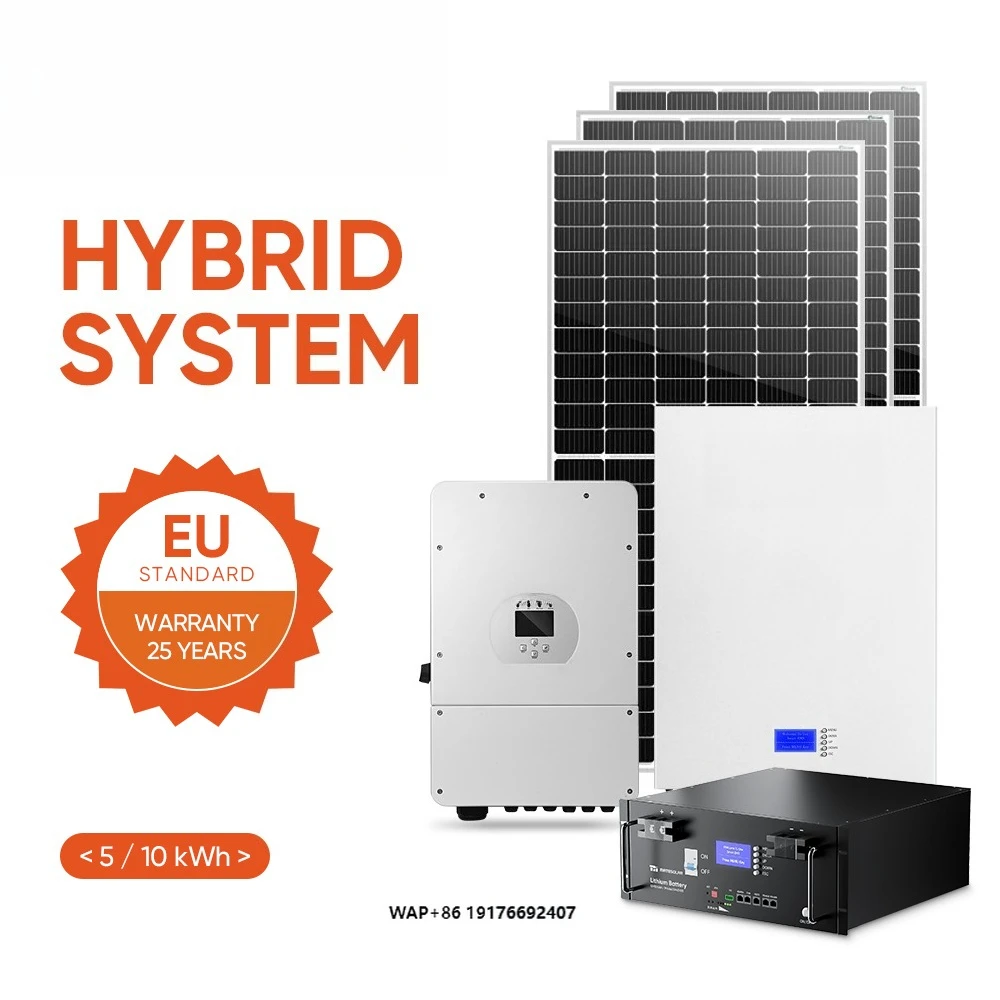 Mate Hybrid Solar Energy System 6Kw 8Kw 10Kw Kit Complete on Grid Energy Solar System for Home