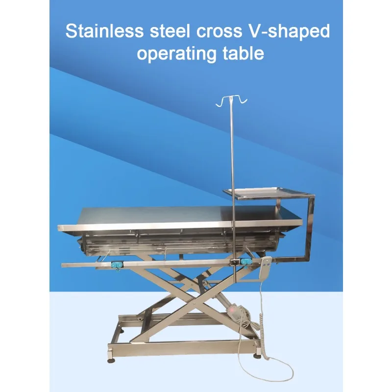 2026 Stainless Steel Motorized Adjustable Tilt Operating Table  for Animal Care and Supplies