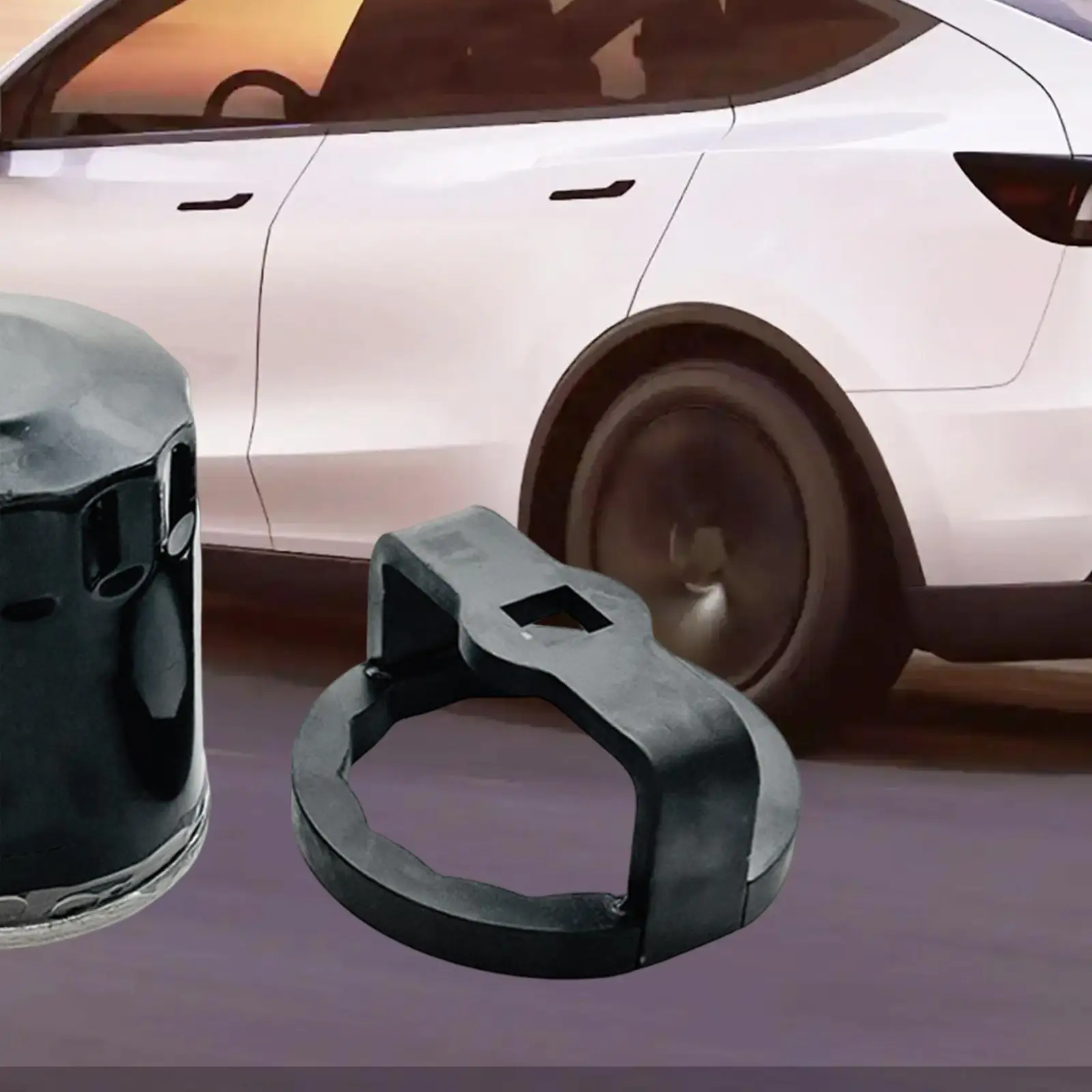 

Car Transmission Oil Filter Wrench Compact Nonslip Easy Installation Carbon Steel Component Auto Spanner for Tesla Model 3