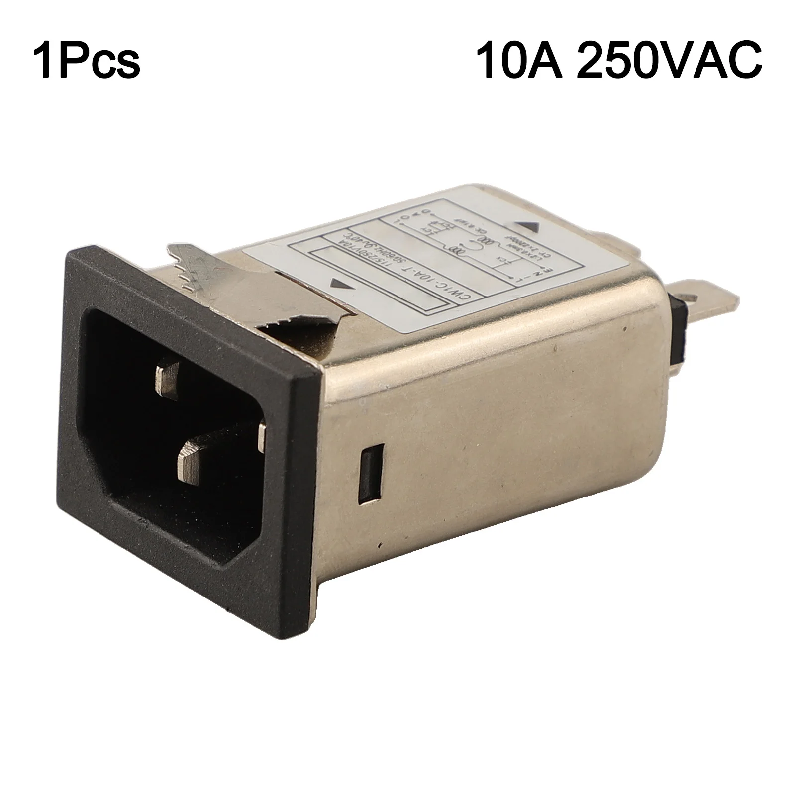 For Industrial Use Color Silver AC Power Outlet Industrial Electronic Equipment Leakage Current 0.5mA 10A Rated Current