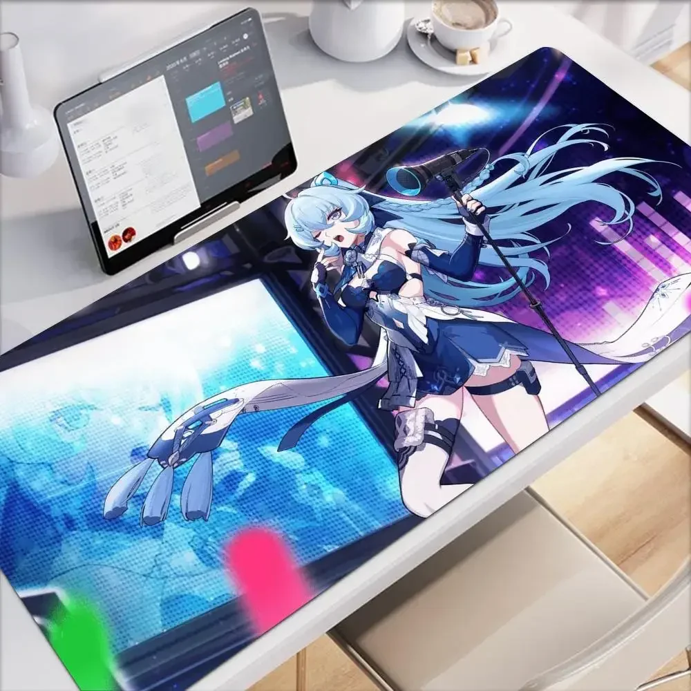 

Honkai3 Bronya коврик для мыши планшет коврик для мыши для ноутбука xl Настольный коврик для мыши, симпатичный HD Радужный игровой коврик для клавиатуры, csgo плеер, 90x40