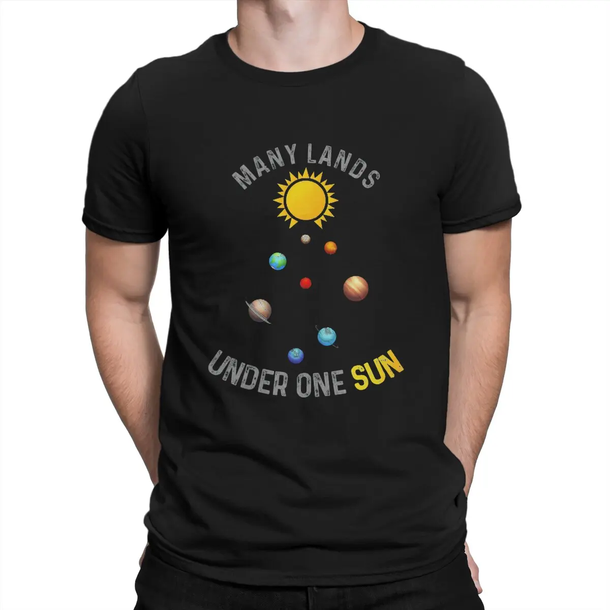 Special Edition Graphic TShirt Many Lands Under One Sun Printing Streetwear Casual T Shirt Men Tee Unique Gift Idea