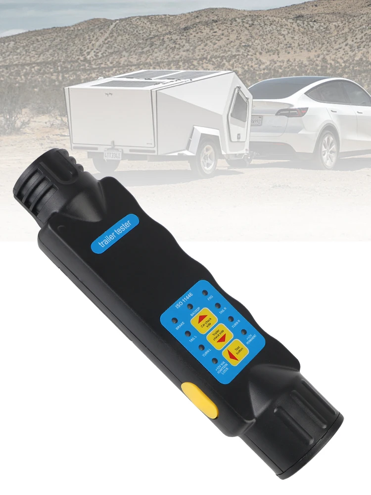 Diagnostic Tools 13 Pin 12V Car Truck Caravan Accessories Trailer Plug Socket Tester Universal Wiring Circuit Light Test