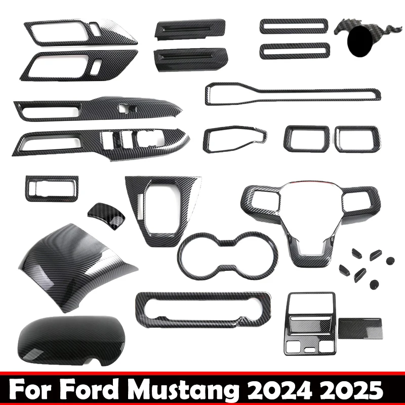 lhd-para-ford-mustang-2024-2025-fibra-de-carbono-no-centro-mt-fecha-painel-de-mudanca-de-engrenagem-tampa-do-copo-de-agua-condicoes-de-ar-saida-capa