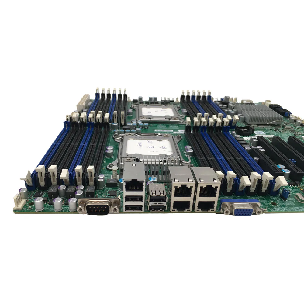 Original Server Motherboard Für Supermicro X9DRI-LN4F + LGA2011 X79 REV1.20A Perfekte Test, Gute Qualität Heißer